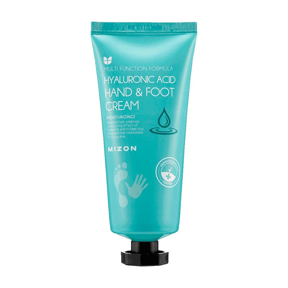 MIZON Hand And Foot Cream (Hyaluronic Acid) rankų ir pėdų kremas su hialuronu