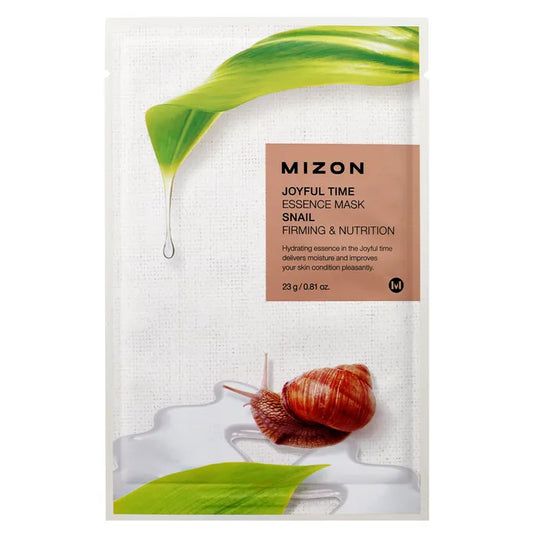 MIZON Joyful Time Essence Mask (Snail) lakštinė veido kaukė su sraigių sekretu