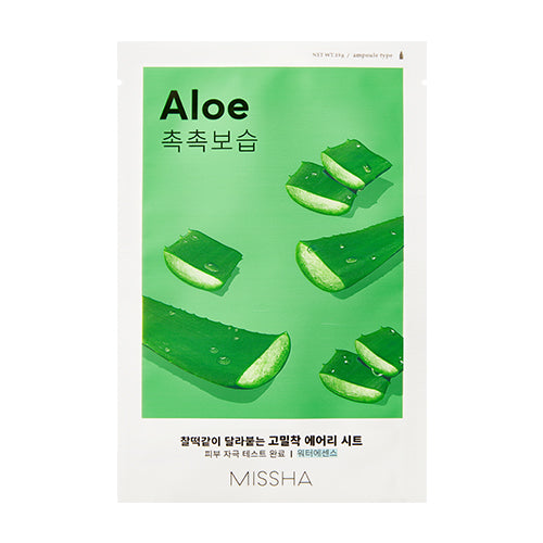 MISSHA Airy Fit Sheet Mask (Aloe) lakštinė veido kaukė
