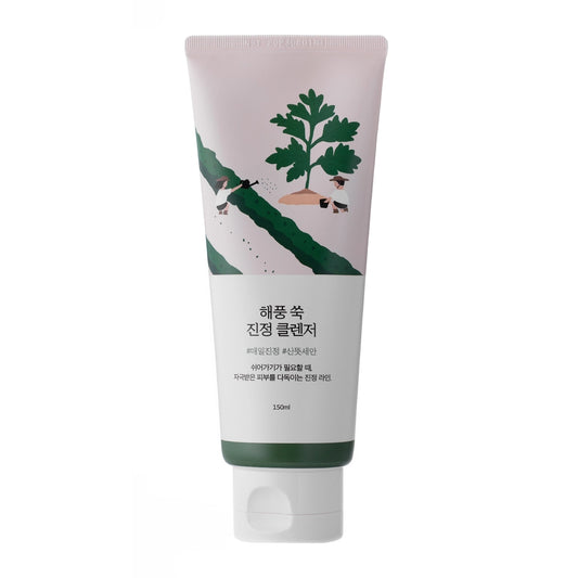 Round Lab Mugwort Calming Cleanser Drėkinantis ir raminantis veido prausiklis 150 ml