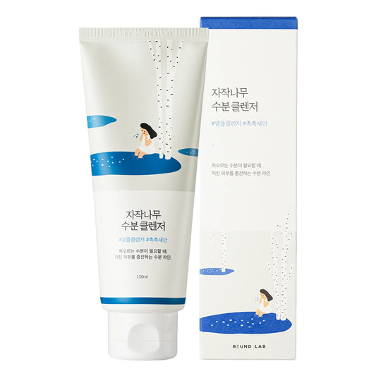 ROUND LAB Birch Juice Moisturizing Cleanser veido prausiklis 150 ml
